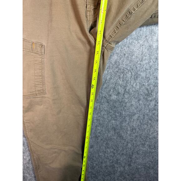 Ariat Rebar M4 Relaxed Straight Tan Carpenter Work Pants - Size 42/30 - Picture 12 of 12